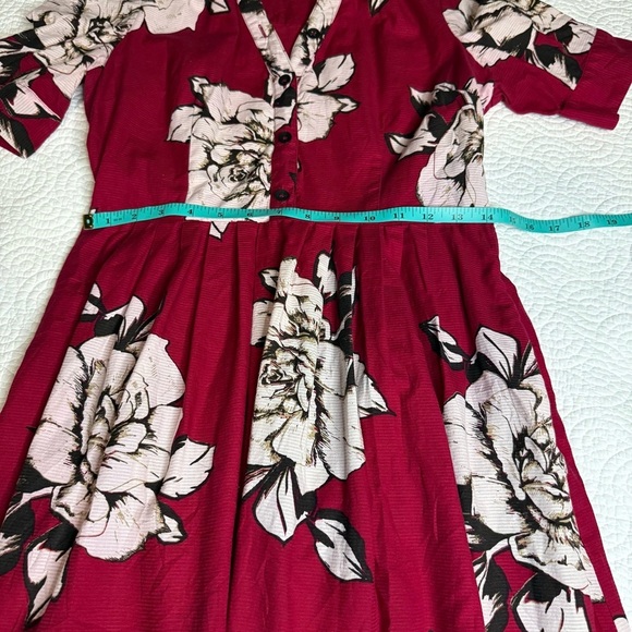 Maeve Floral Sundress 100% cotton size 6 - Picture 9 of 11